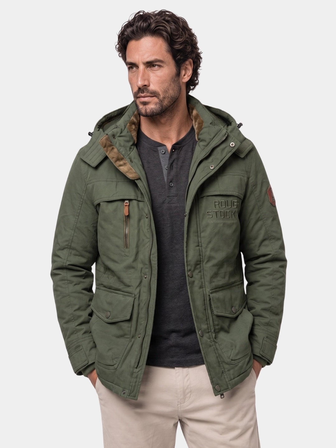 Military Hooded Jacket -