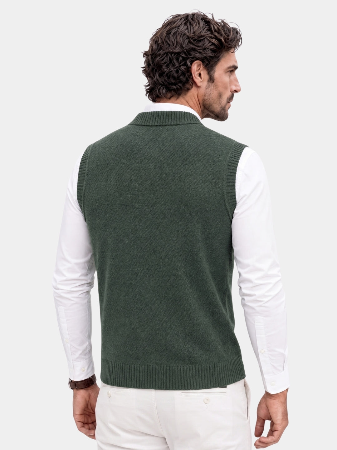 British Knit Vest Waistcoat -