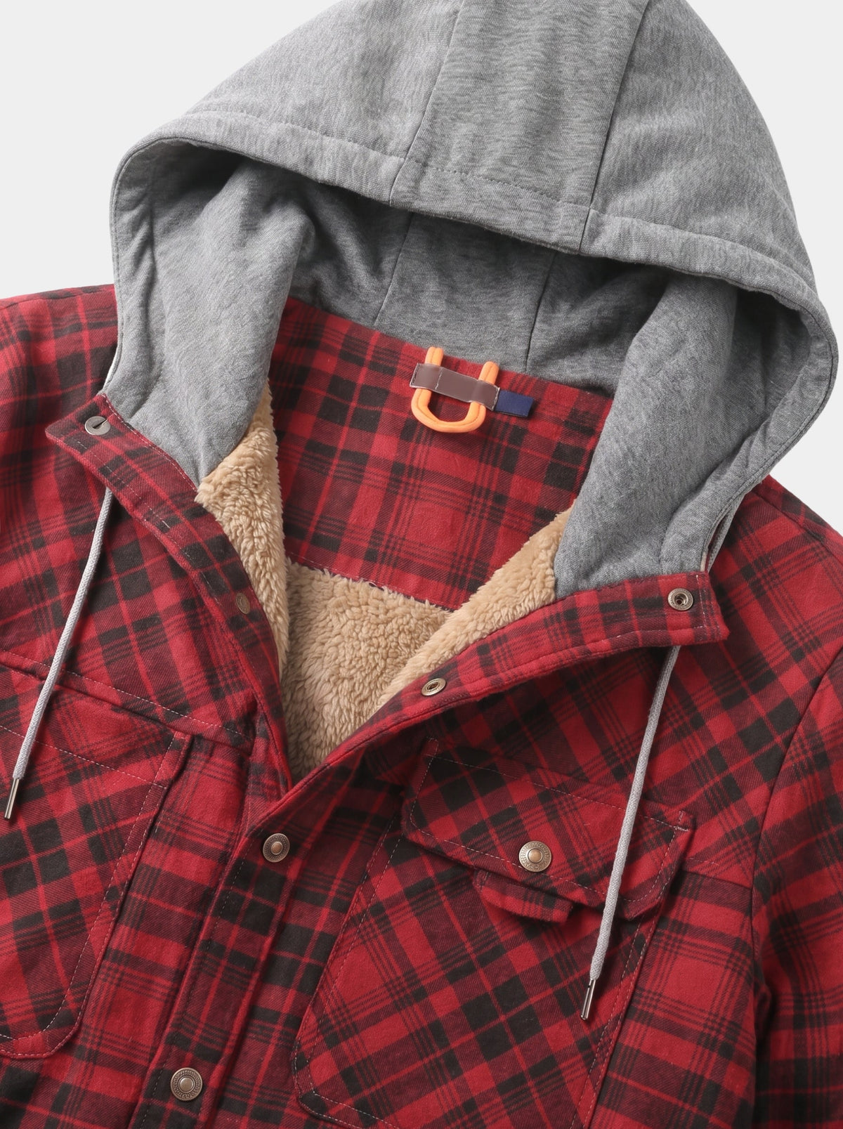 Lumberjack Hooded Sherpa Jacket –