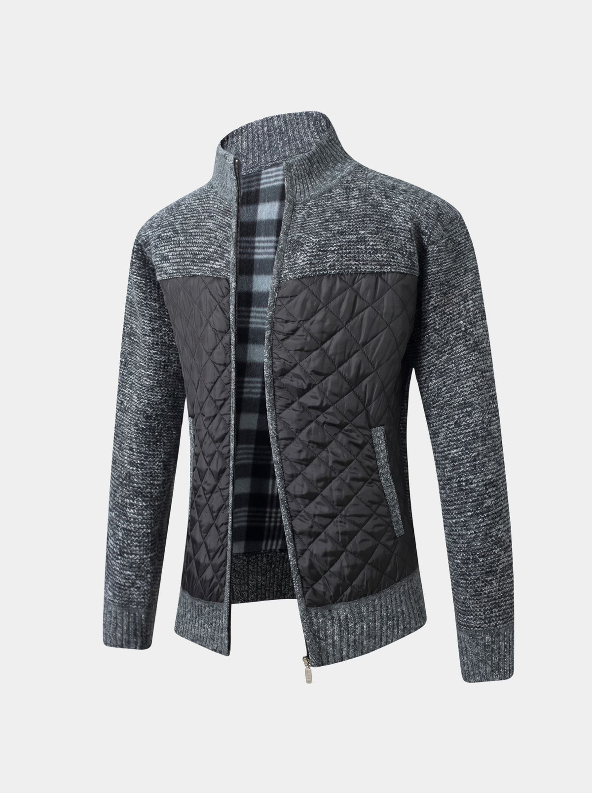 Vertex Diamond-Panel Jacket –