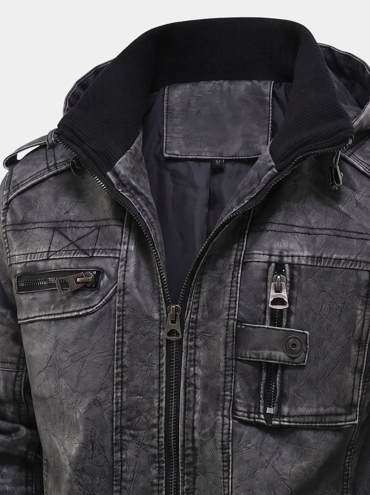 Rogue Tactical Leather Jacket –