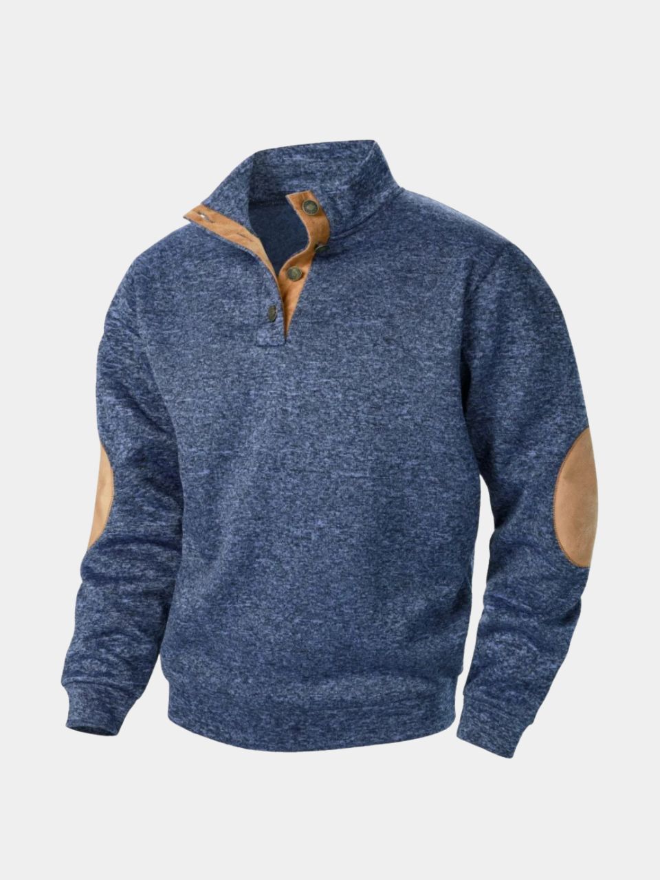 Lucien Heritage Elbow High Collar Pullover -