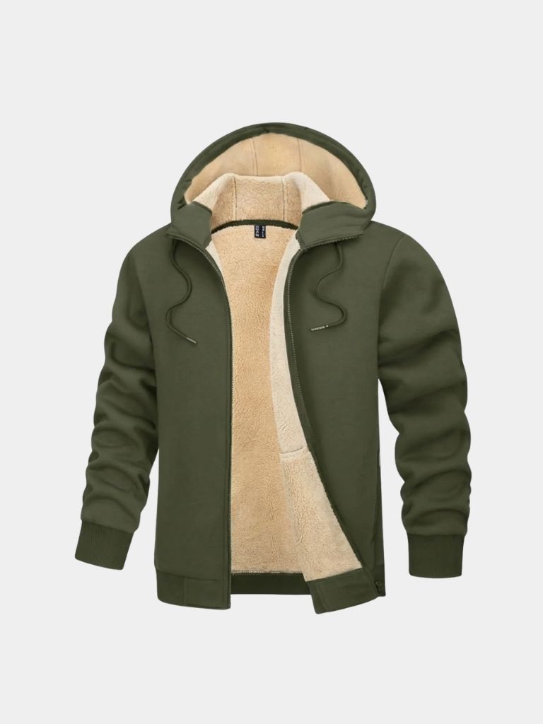 Winter Core Sherpa Hoodie Jacket -