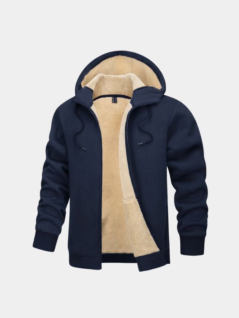 Winter Core Sherpa Hoodie Jacket -