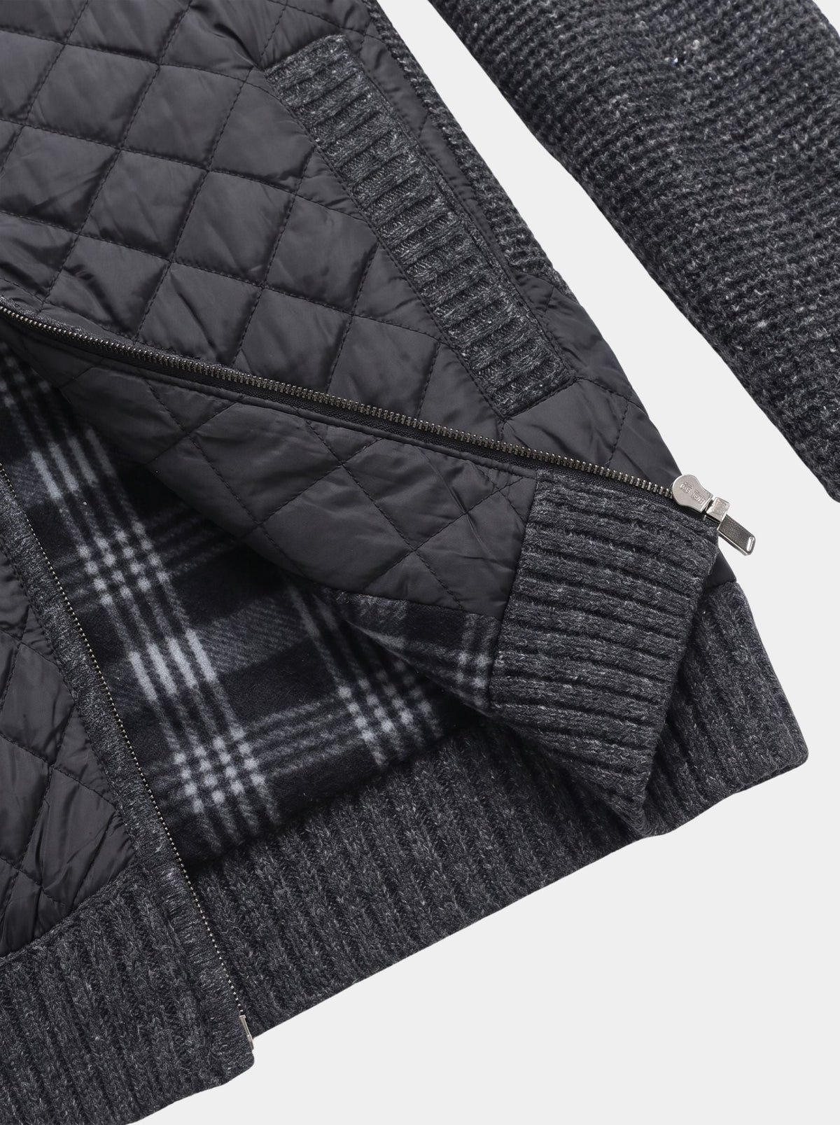 Vertex Diamond-Panel Jacket –