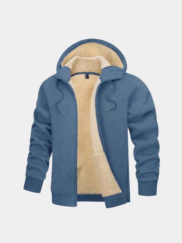 Winter Core Sherpa Hoodie Jacket -
