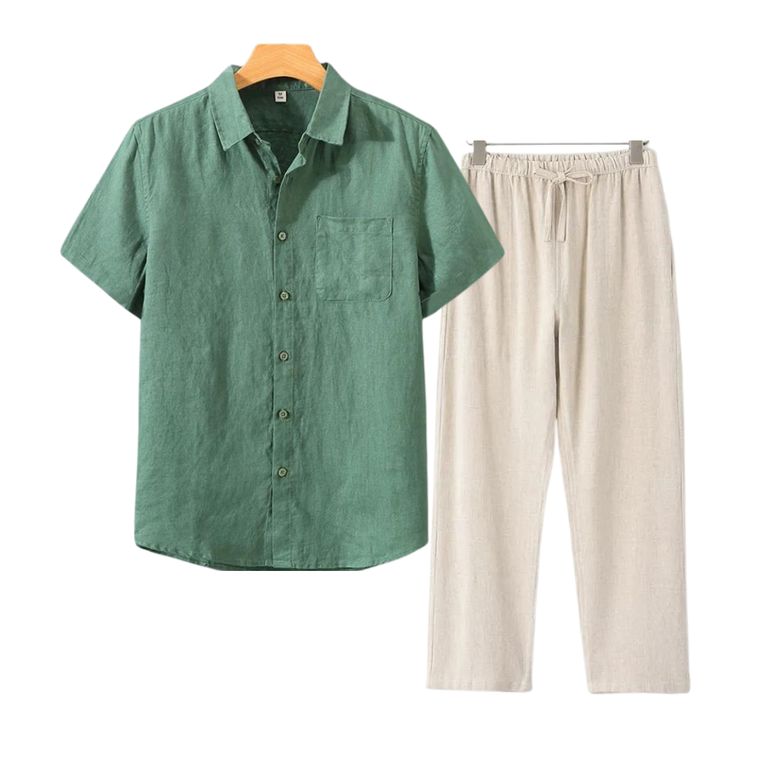 TheighT Linen Set (Short)