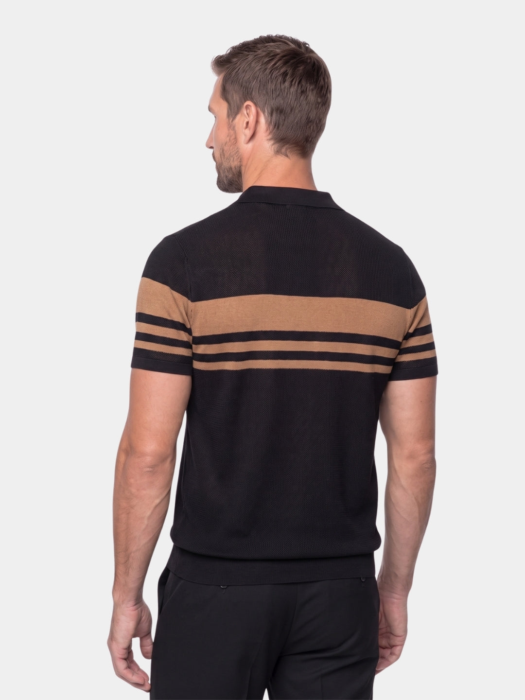 Caramel Lineage Polo – Cross & Crown