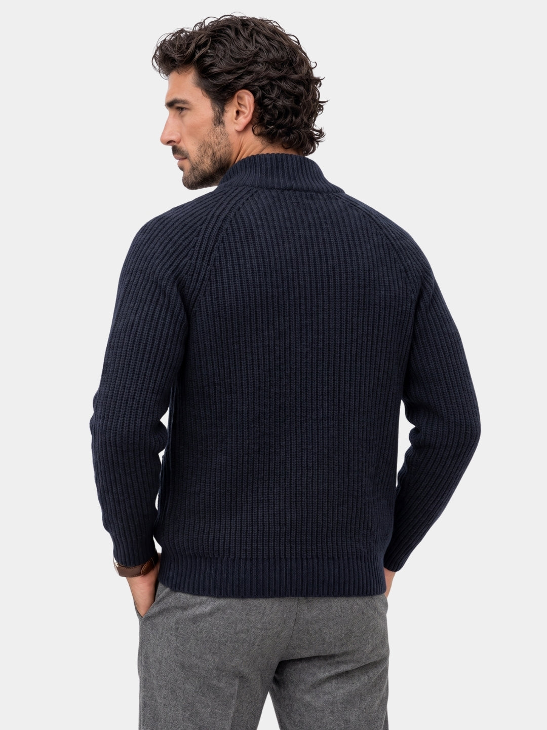 Classic Heritage Botton Knit Jacket -