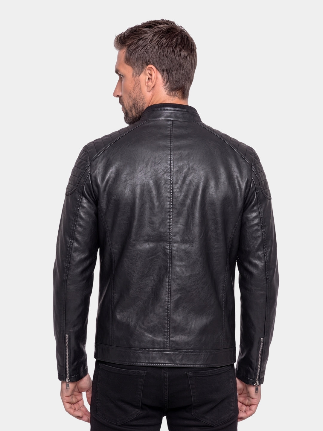 Crusader Leather Jacket – Cross & Crown