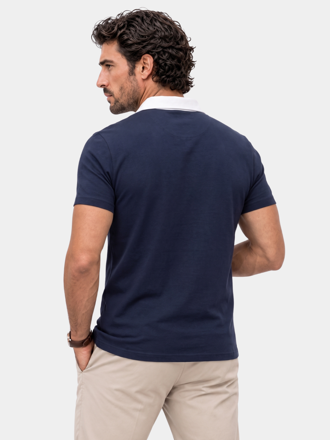 Elegant Golf Polo Shirt - Cross & Crown