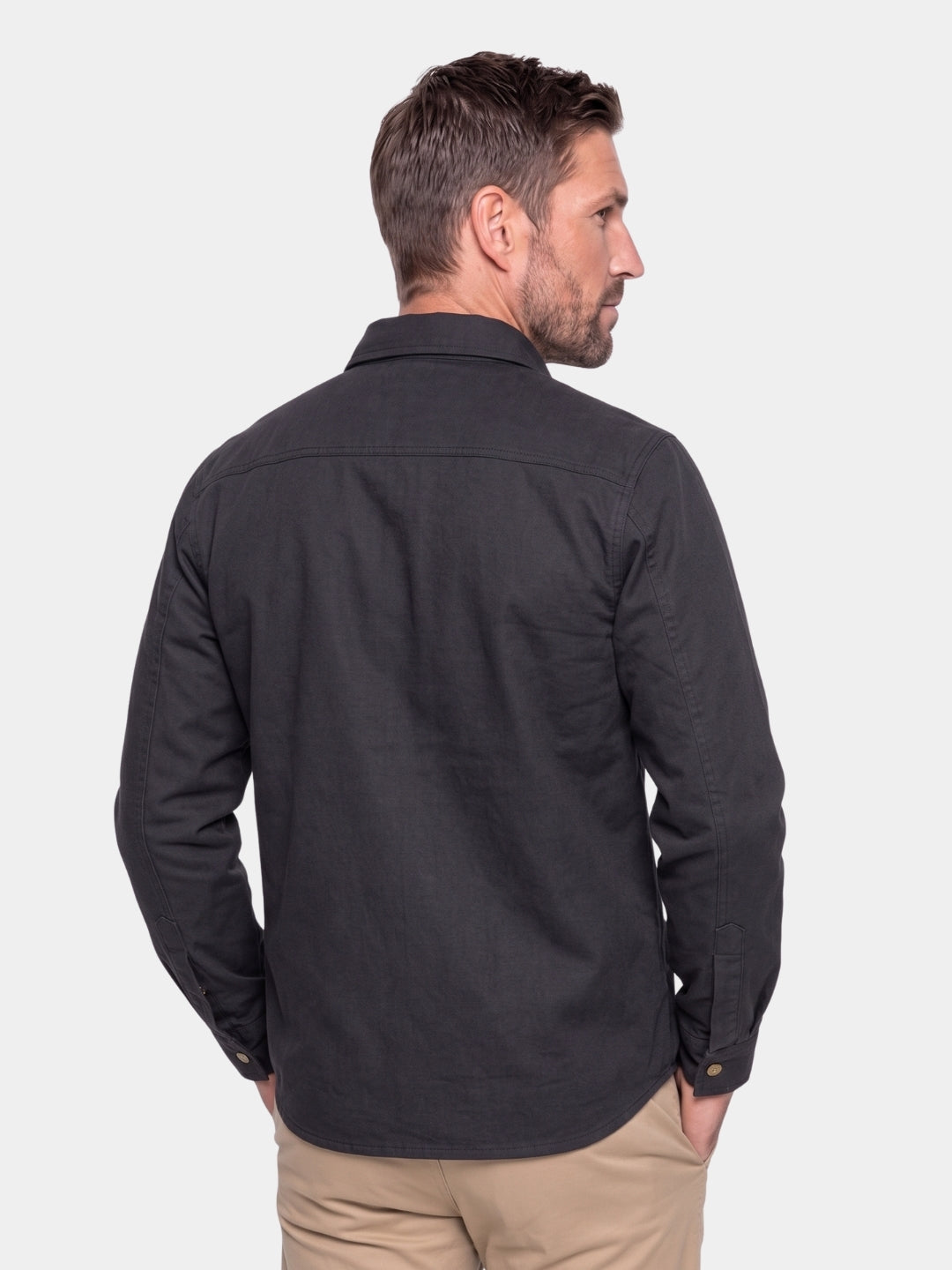 Forge Flannel-Lined Snap Jacket –
