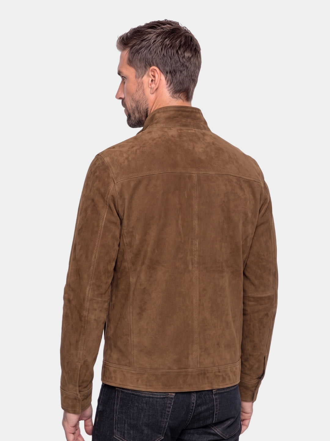 Garrison Suede Vintage Jacket - Cross & Crown