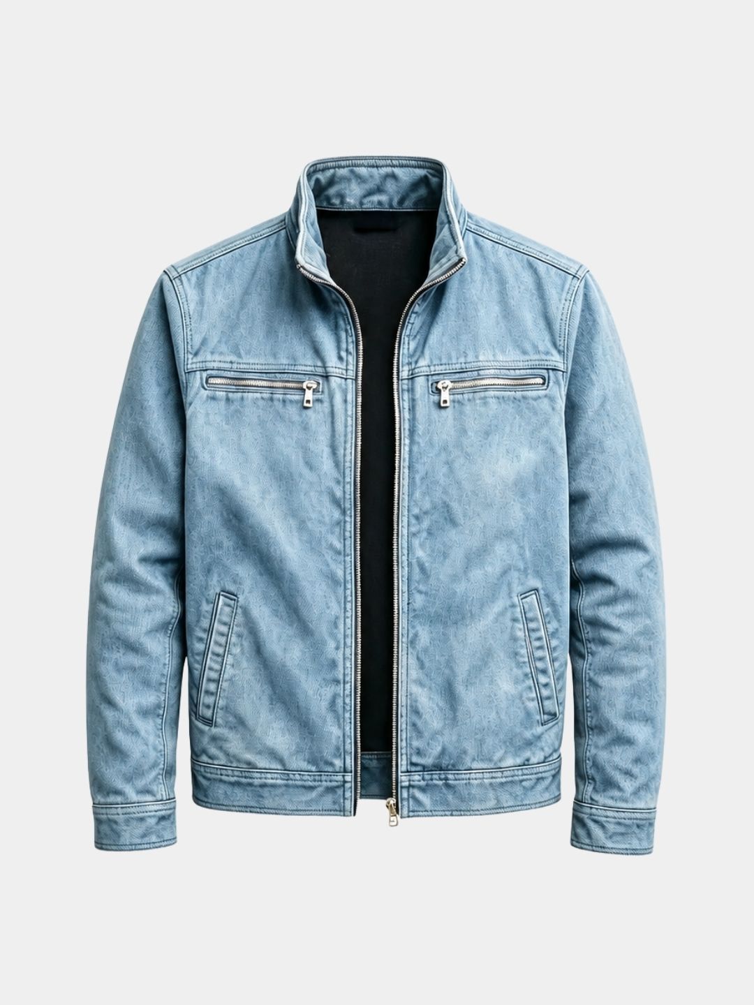 Valmont Vintage Wash Blue Jacket -