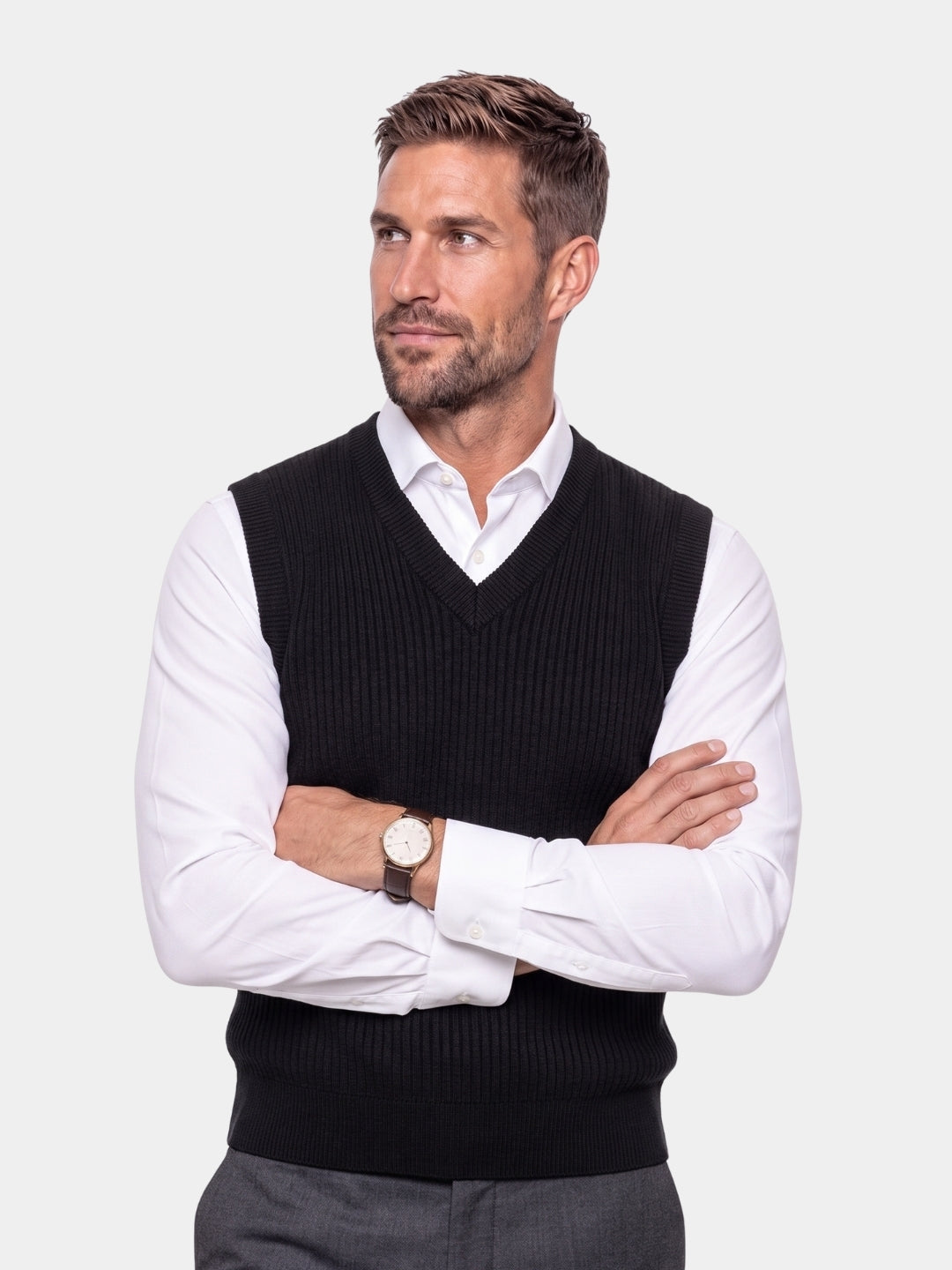 Knit Vest Waistcoat -