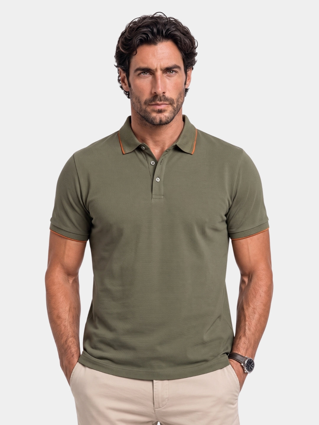 Noble Knit Polo Shirt - Cross & Crown