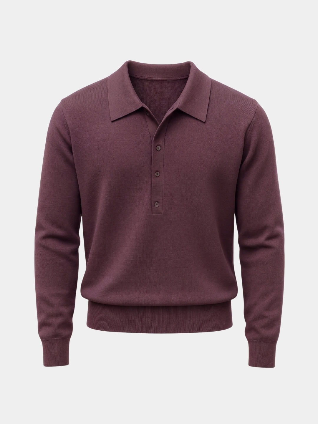 Old Money Knit Polo Pullover -