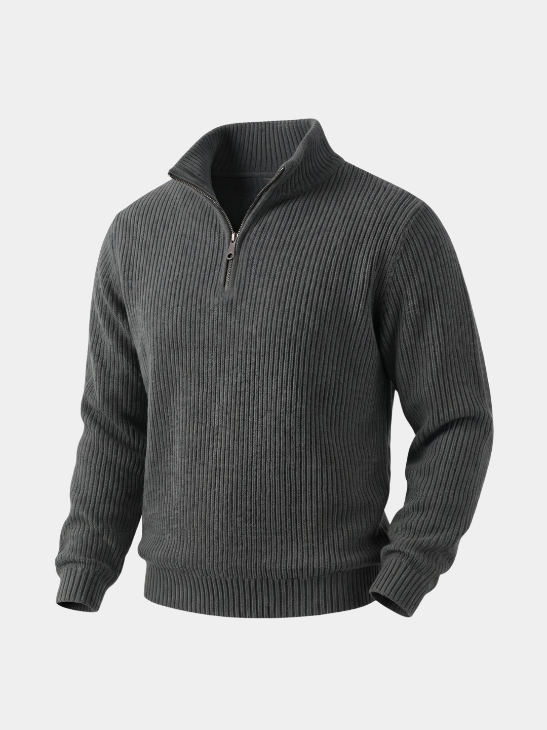 Classic Highland Quarter-Zip Sweater -