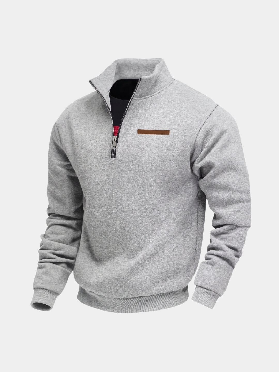Slate Urban High Collar Pullover -