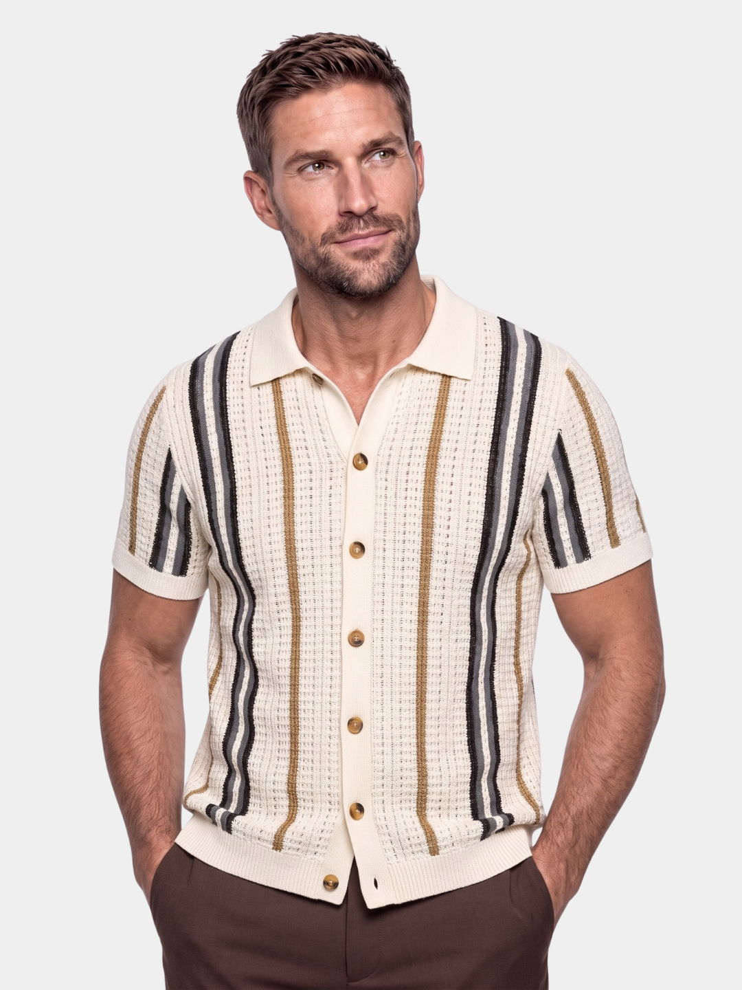 Sunset Groove Polo – Cross & Crown