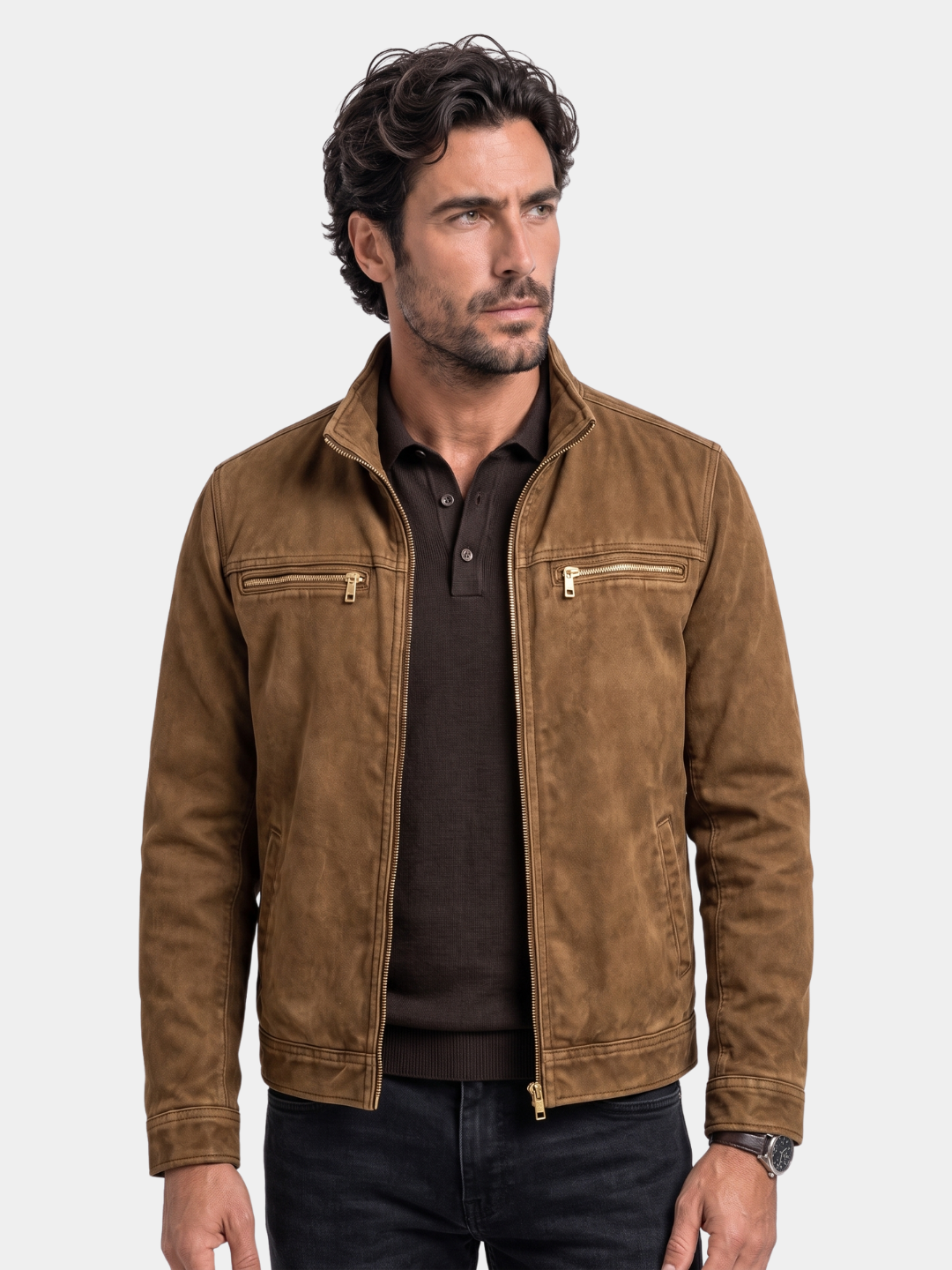 Valmont Vintage Khaki Field Jacket -