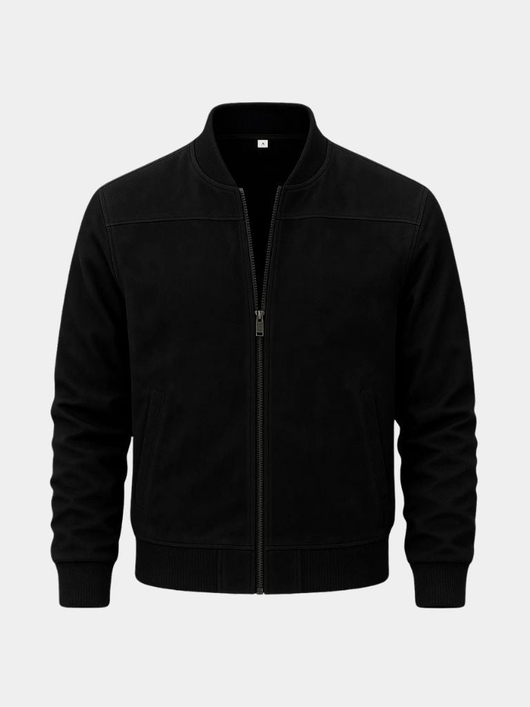 Ashwood Bomber Suede Jacket – Cross & Crown