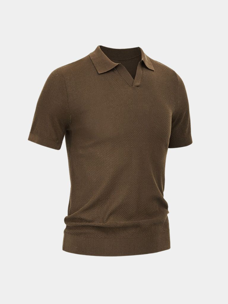 Brownstone Polo Shirt – Cross & Crown