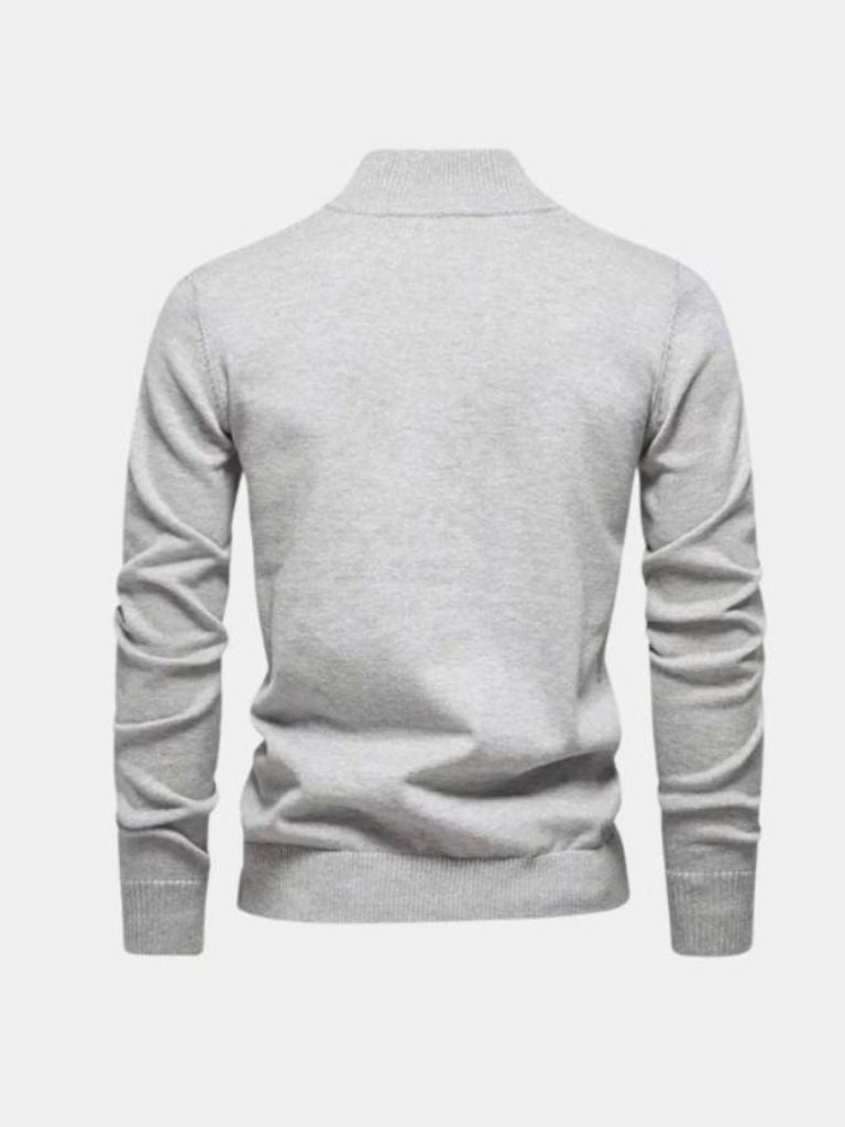 Half Zip Knitwear Pullover Sweater
