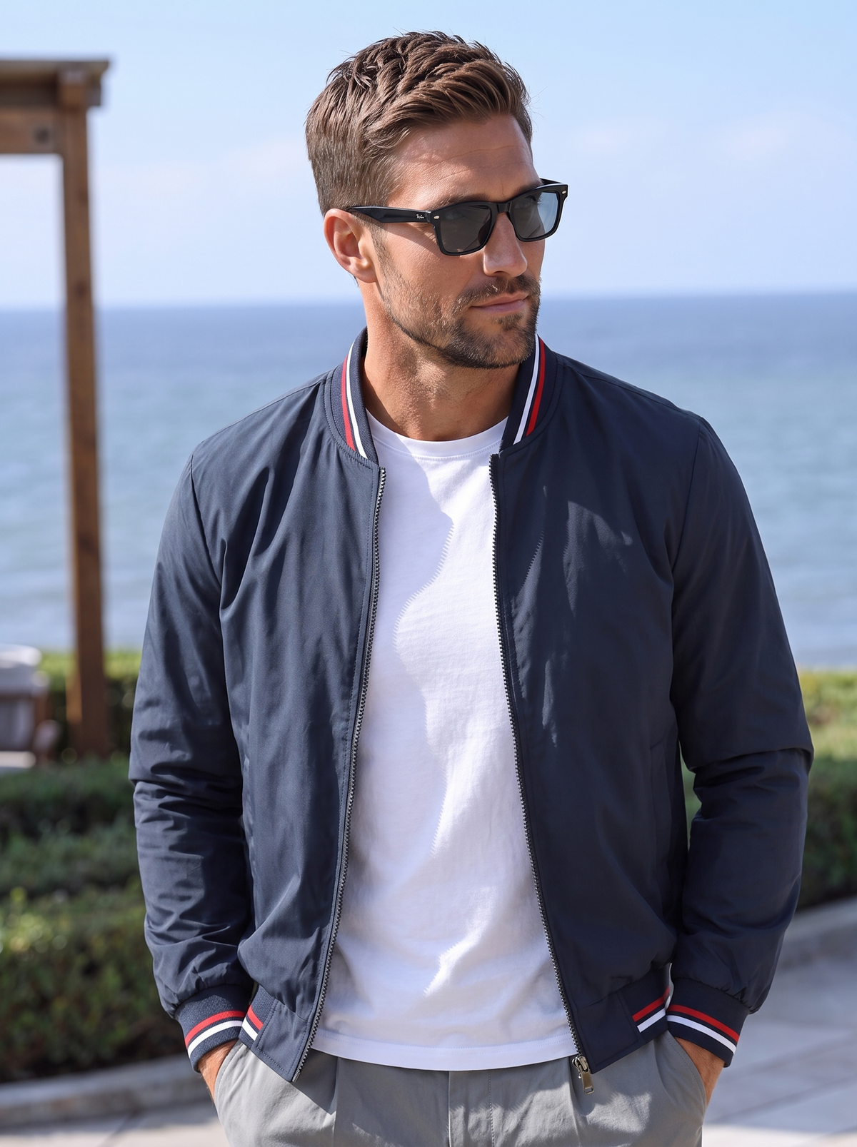 Bomber Jacket - Cross & Crown
