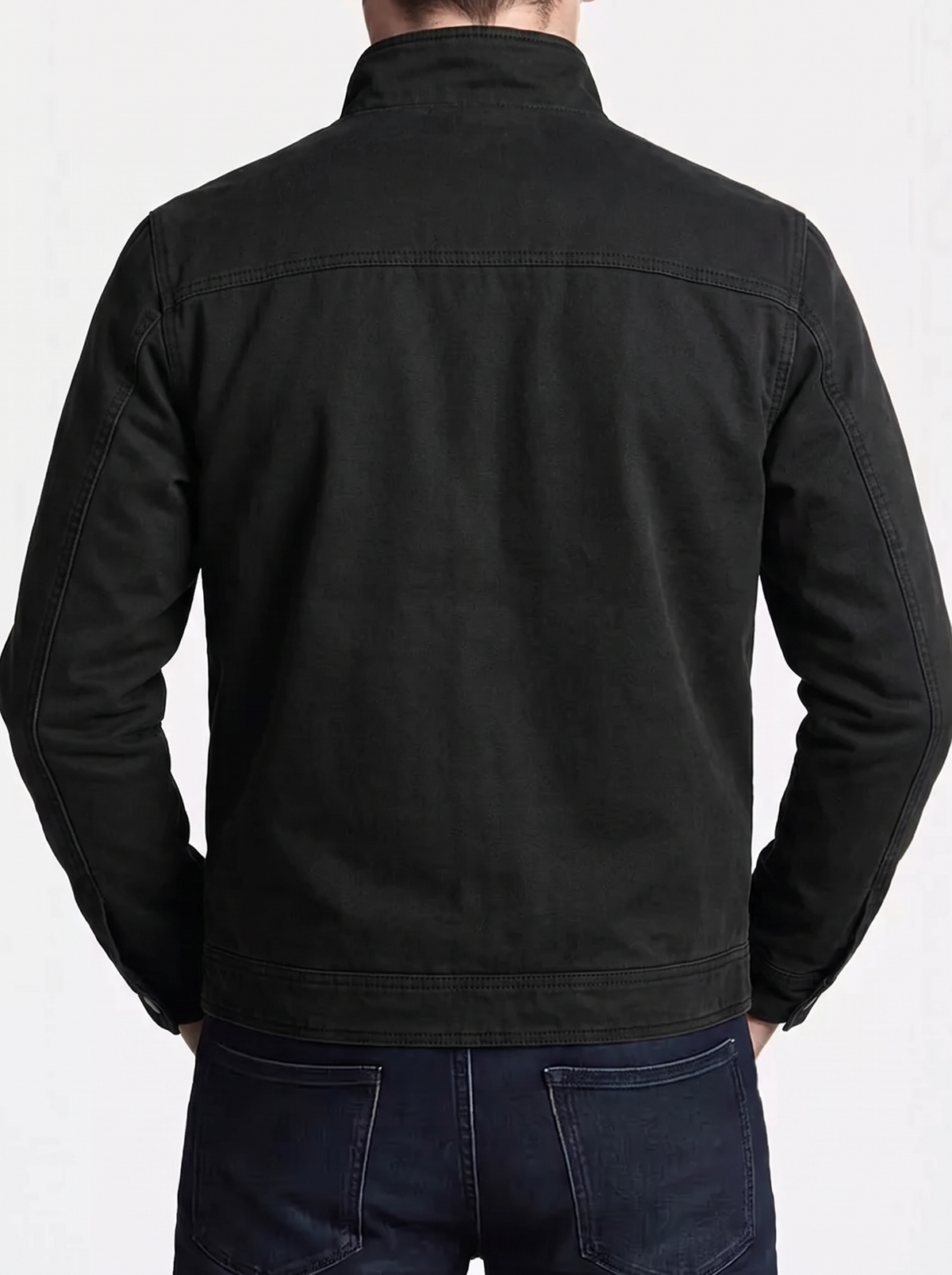Valmont Vintage Black Field Jacket -