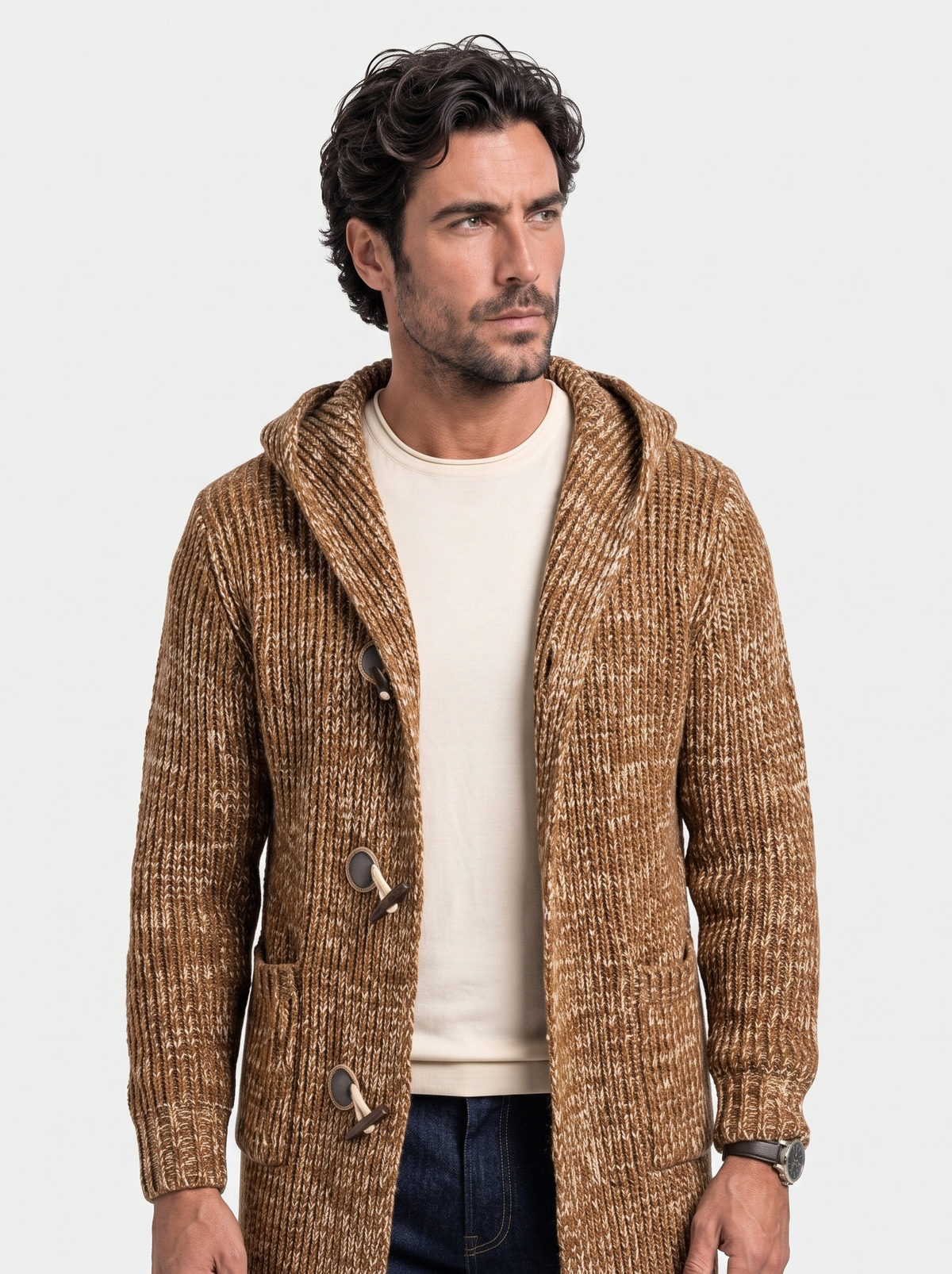 Himalaya Knit Hooded Jacket -
