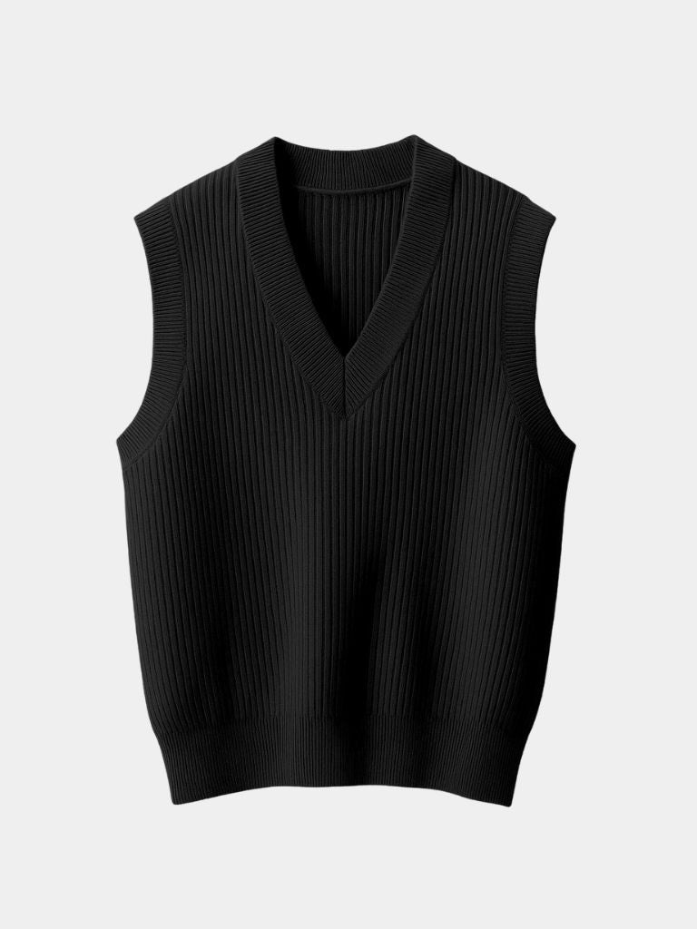 Knit Vest Waistcoat -