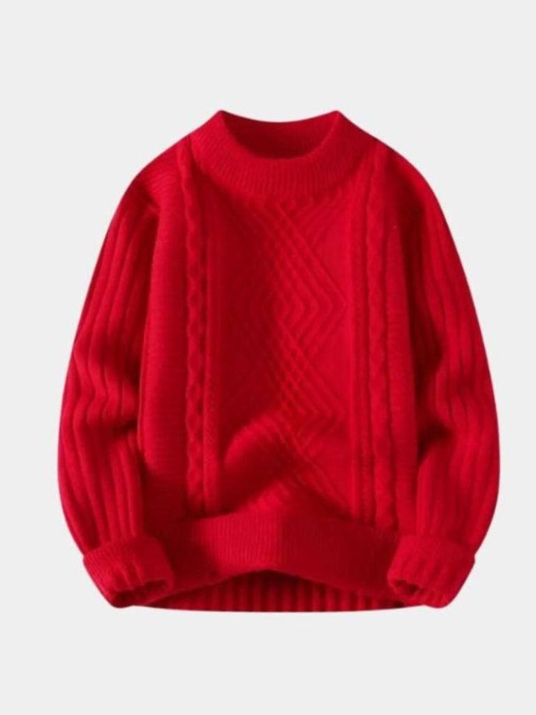 Minimalist Textured Sweater -