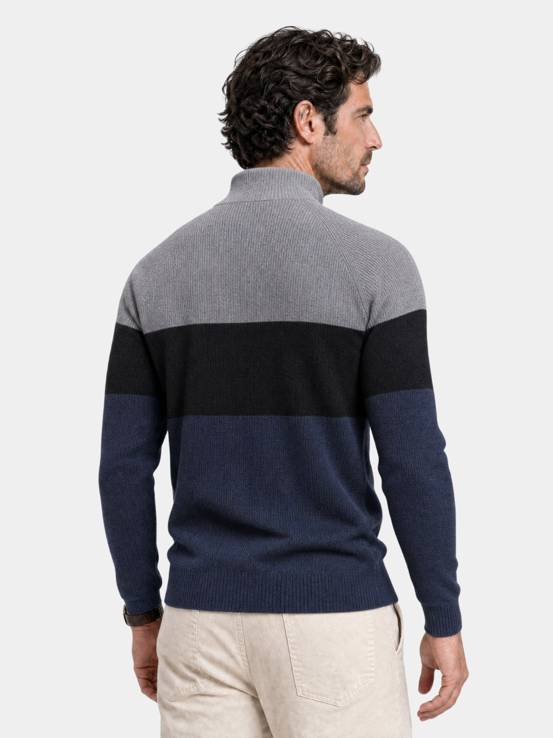 Essential Knit Zipper Sweater -