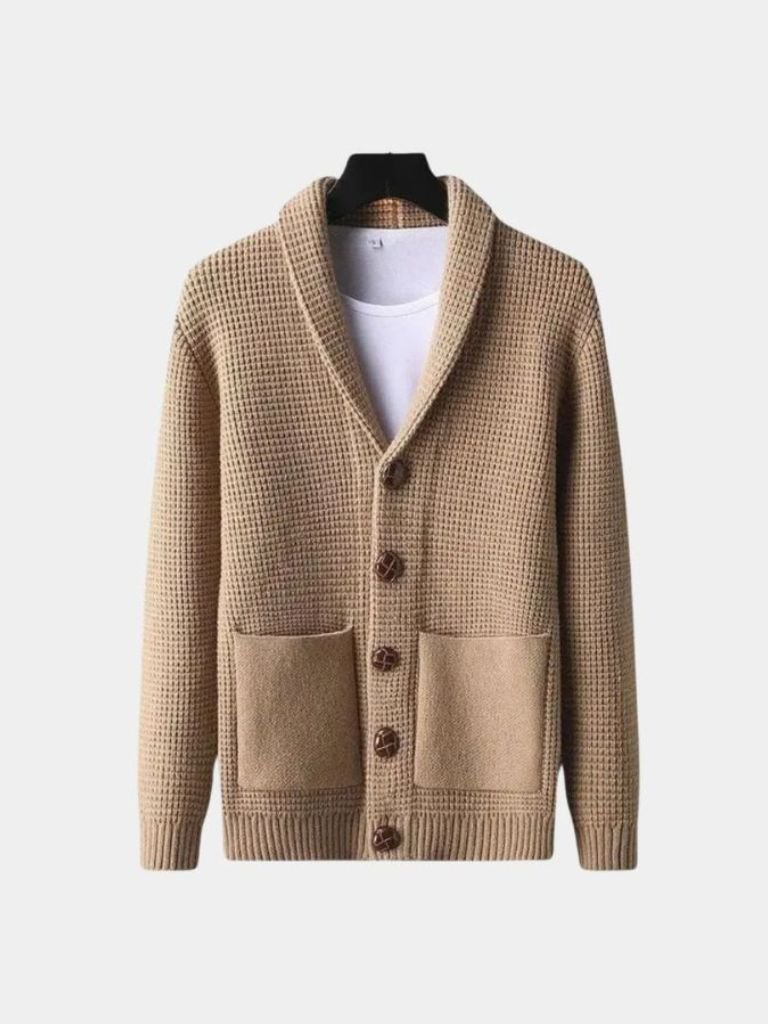 Sophisticated Winter Wool Cardigan -