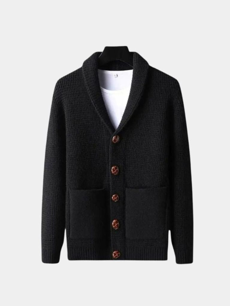 Sophisticated Winter Wool Cardigan -