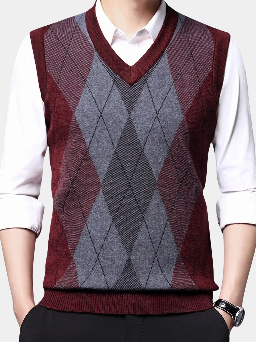Academic Essential Knit Vest -