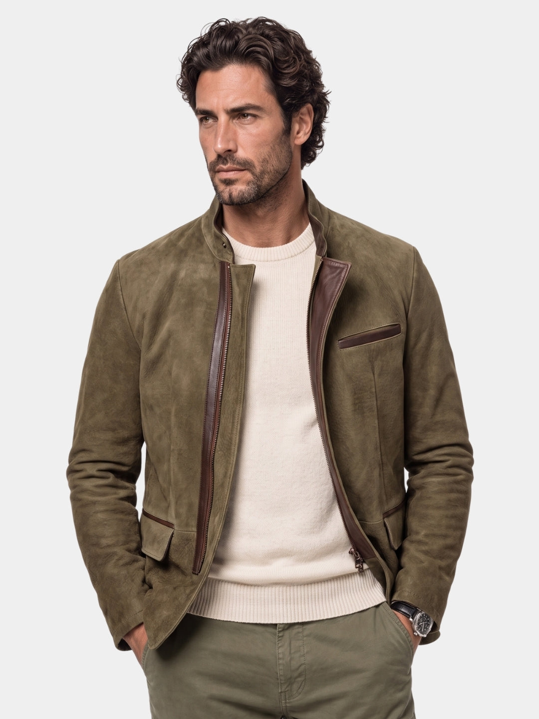 Bearstone Suede Field Jacket -