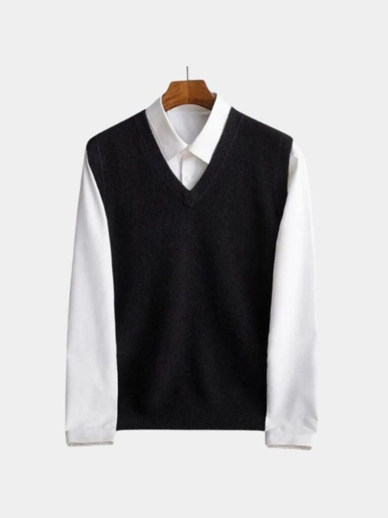100% Merino Wool Sweater Vest -