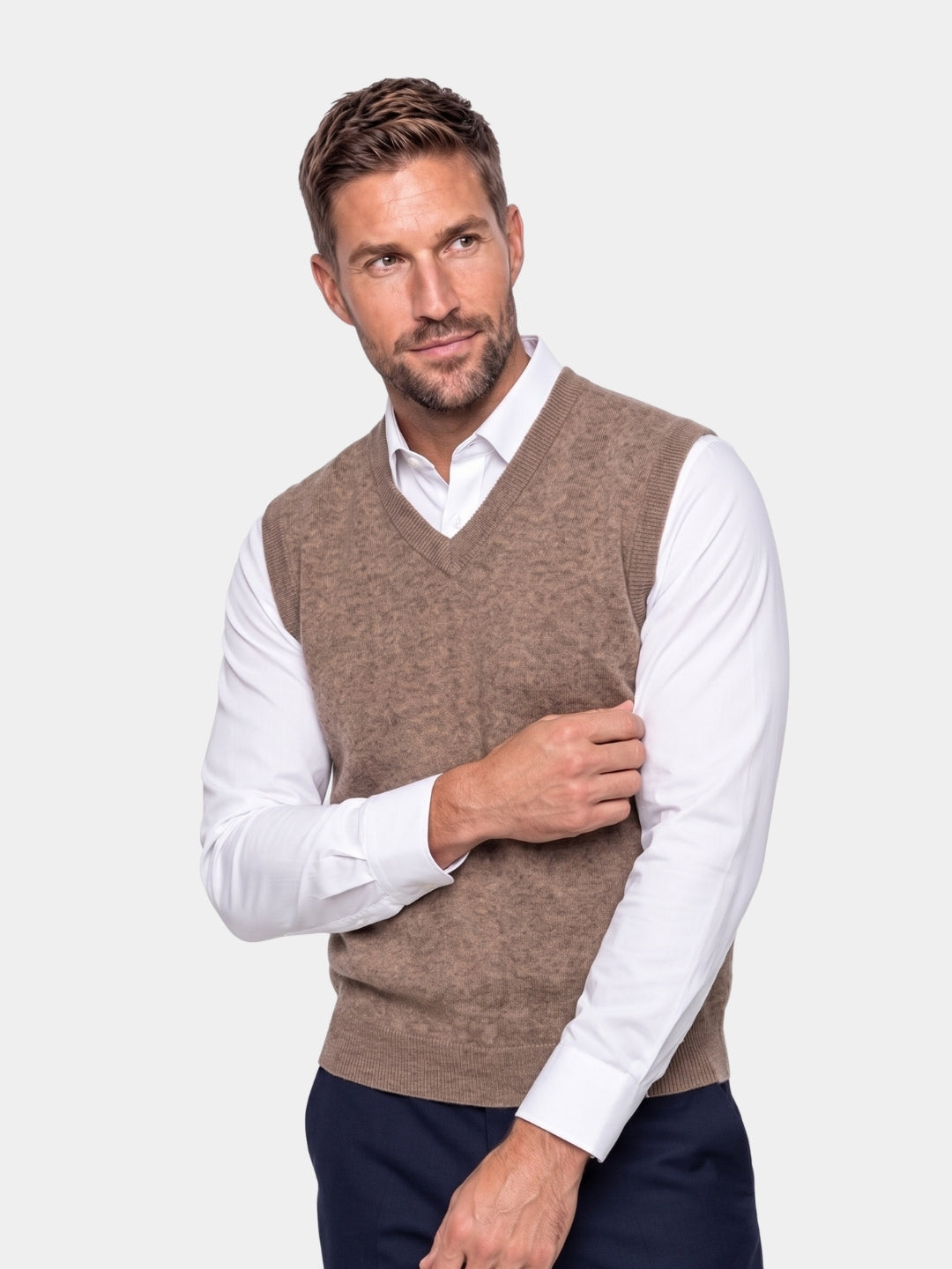 100% Merino Wool Sweater Vest -