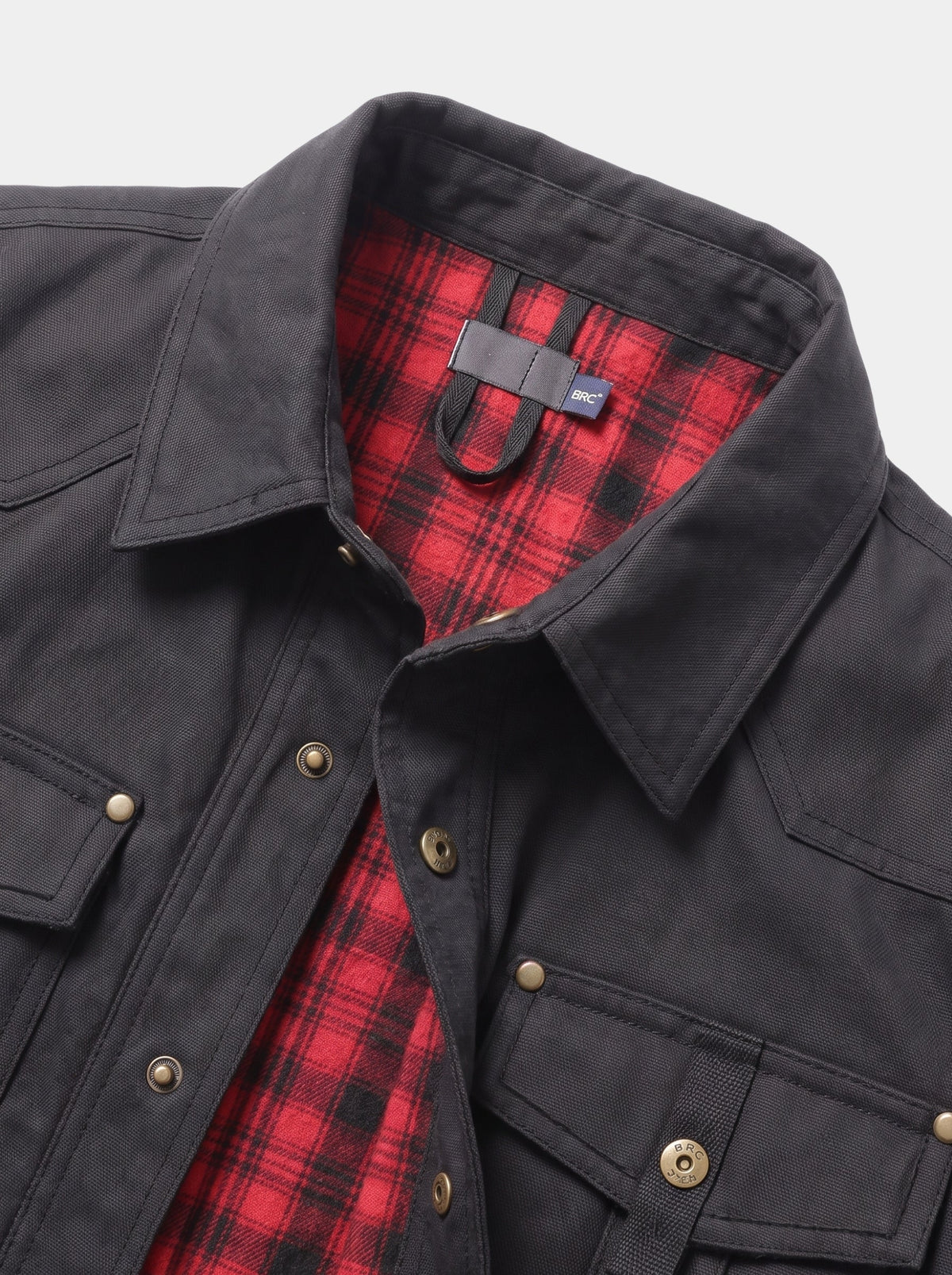 Forge Flannel-Lined Snap Jacket –
