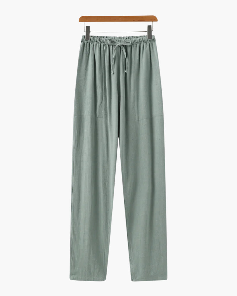 Marrakech - Linen Pantalon (Slim Fit) Nikiam