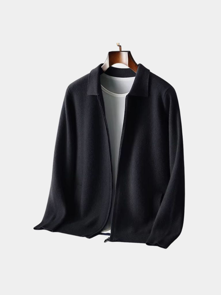 Cashmere Heritage Knit Jacket -