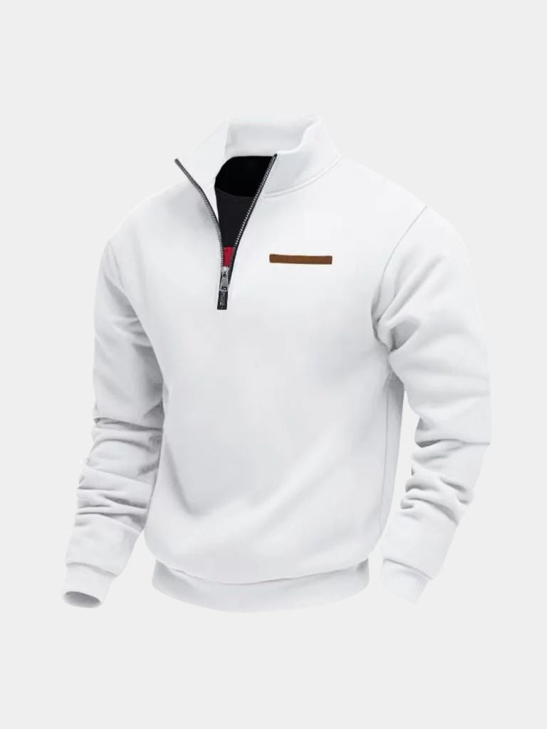 Slate Urban High Collar Pullover -