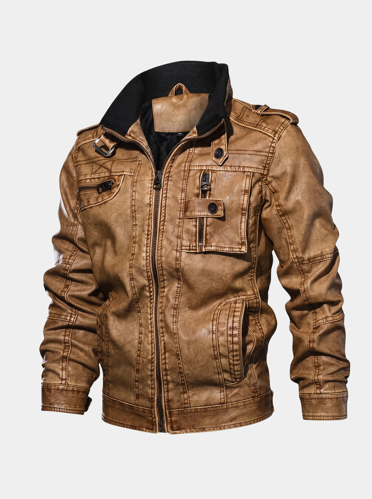 Rogue Tactical Leather Jacket –