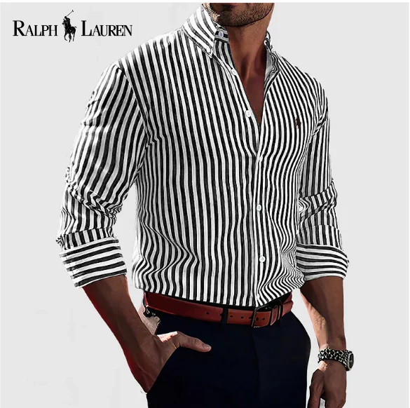 Ralph Lauren™ Striped Cotton Dress Shirt Nikiam