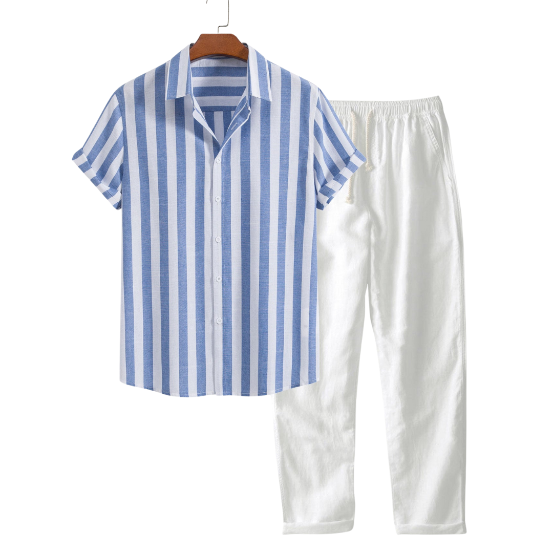 Amalfi - TheighT Short Sleeved Set Nikiam