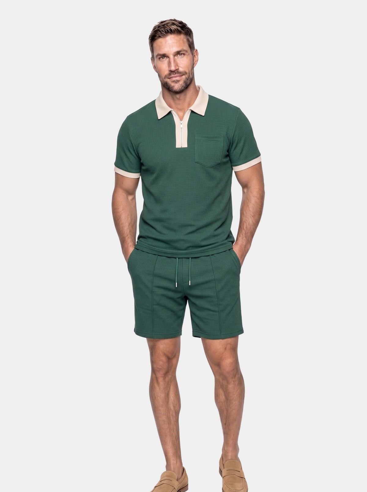 Precision Grid Zipper Set - Cross & Crown
