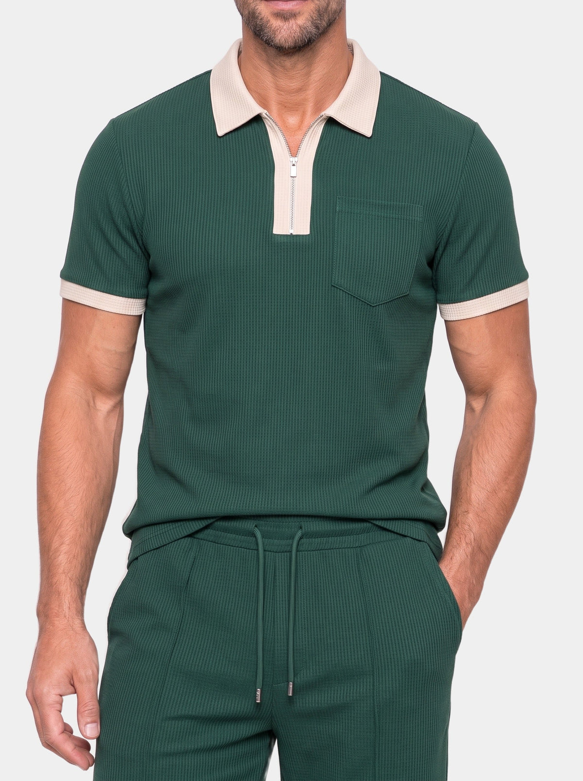 Precision Grid Zipper Set - Cross & Crown