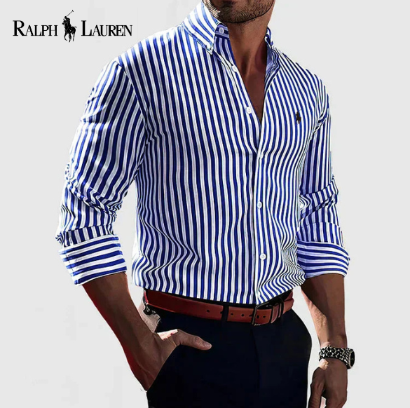 Ralph Lauren™ Striped Cotton Dress Shirt Nikiam